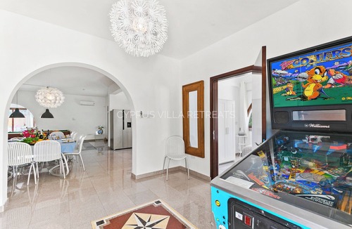 Agios Georgios Pegeias Villa | Huge Villa, 1 Min From Beach, Private Heated Pool, Hot Tub