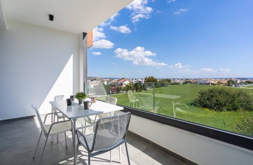 Larnaca Apartment | Ivory 1-Bedroom Apartment in Aradipou