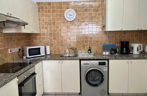 Paphos Apartment | Kings Palace: spacious 2-bed with sea views and large patio