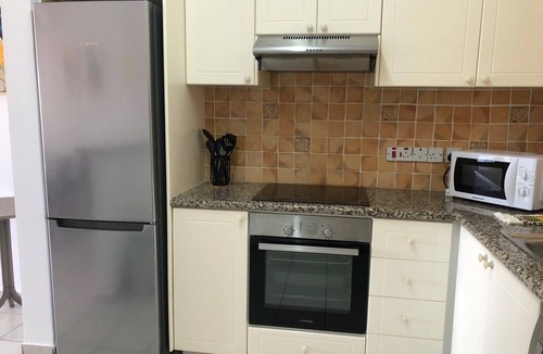 Paphos Apartment | Kings Palace: spacious 2-bed with sea views and large patio