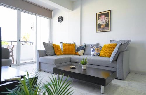 Larnaca City Centre Apartment | Large apartment close to Finikoudes Beach with 2 balconies
