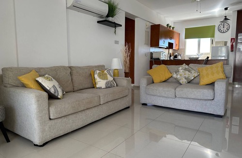 Peyia Town Apartment | Luxury 1 bedroom apartment with Large private balcony, free Wi-Fi & 2 pool