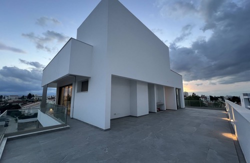 Dasoupolis Apartment | Luxury 2 bedroom penthouse near the city center! Pet-friendly!