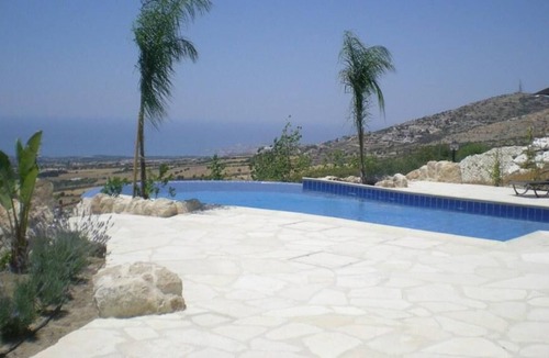 Olympos Villa | Luxury 3 bedroom villa with private infinity pool & panorama sea view. Free WIFI