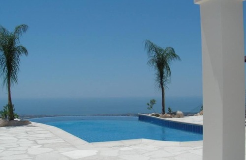 Olympos Villa | Luxury 3 bedroom villa with private infinity pool & panorama sea view. Free WIFI