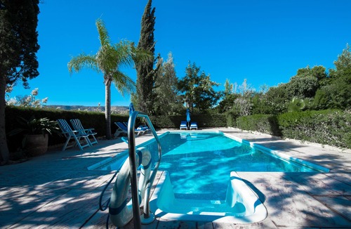 Pissouri Villa | Luxury 3bedroom Villa with private big poolwith sea view . 200 meters - beach