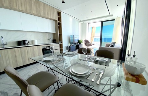 Neapolis Apartment | Luxury Apt. for Rent High Floor Sea View - 2 Bedrooms