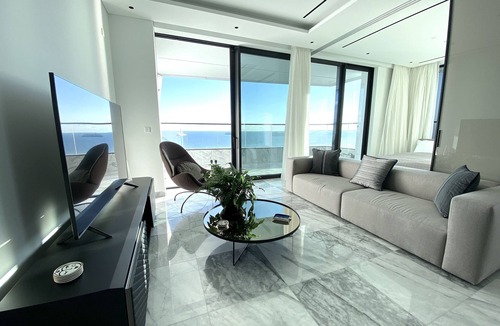 Neapolis Apartment | Luxury Apt. for Rent High Floor Sea View - 2 Bedrooms