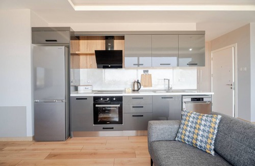 Bogaz Apartment | Luxury & Comfort: 2BR Apt with Full AC & Sea View