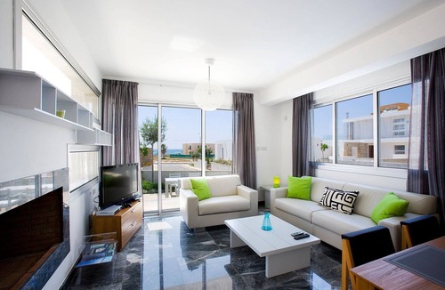 Paphos Villa | Luxury Cyprus Villa | Sea View Villa Cerulean| Private Pool | Sea View | 1 BDR.