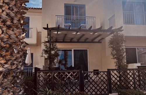 Peyia Town House | Luxury House with large pool and Sea Views, close to Coral Bay. Free WIFI