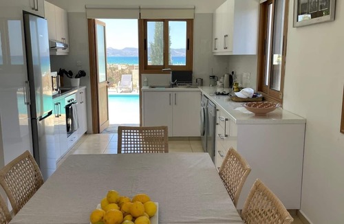 Argaka House | Luxury, private, full sea view villa with large pool close to the beach