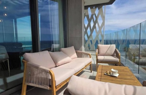 Limassol Apartment | Luxury Seaview Escape 3bd in Limassol Skyscraper