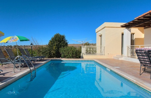 Kathikas Villa | Luxury villa on mountainside with sea views