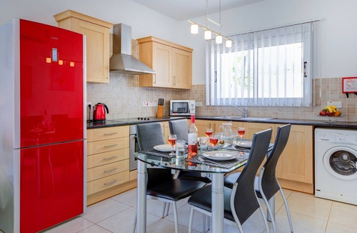 Paralimni Villa | Luxury Villa, Protaras area. Private Pool, short walk to Blue Flag Beach, Wi-fi
