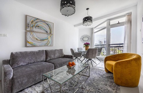 Agios Tychon Apartment | Marathon Beach Apartment - Sea View, Shared Pool