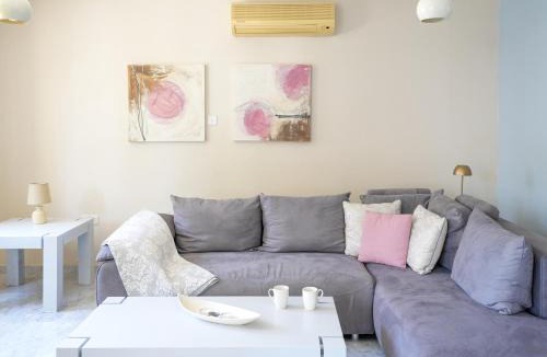 Agios Tychon Apartment | Mediterranean Escape - Steps from the Beach Apartment with Pool
