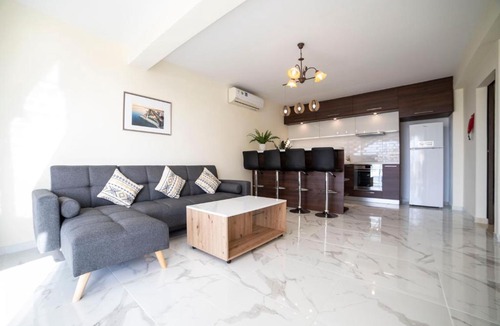Agios Tychon Apartment | Modern 2 bedroom, sea view apartment.