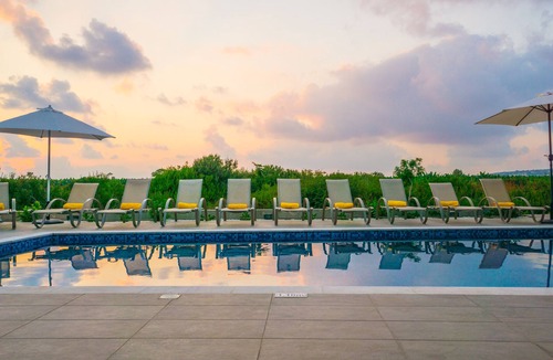 Pegeia Villa | Modern Architecture & Cyprus Beauty: 5BR Villa with Sweeping Sea Views