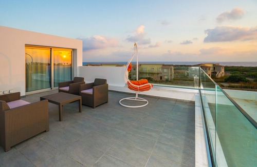 Pegeia Villa | Modern Architecture & Cyprus Beauty: 5BR Villa with Sweeping Sea Views