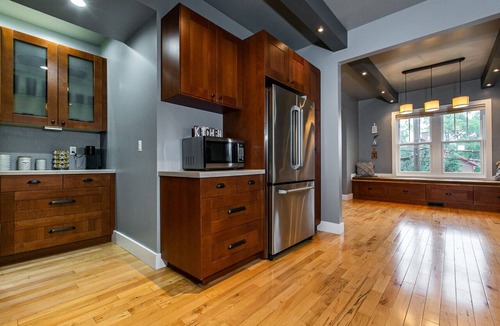 Dubuque House | Modern home in historic neighborhood with lower level game room by Loras College