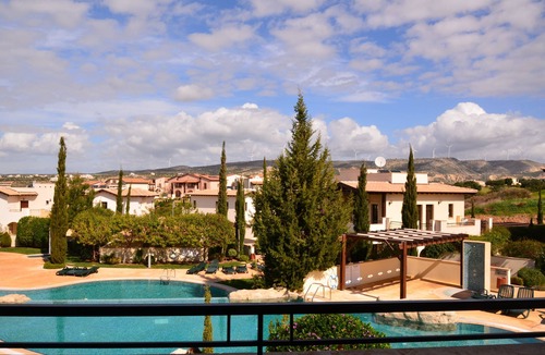 Aphrodite Hills Apartment | Modern Luxury 2 Bedroom 2 Bathroom Apartment Overlooking Swimming Pools