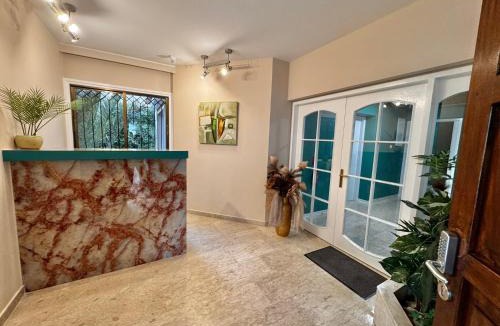 Limassol Apartment | Modern Studio N9 Kitchenette Bathroom