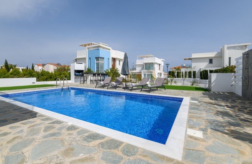 Protaras Villa | Mylos Lifestyle Seaview Villa #10 - Exquisite 2-bedroom for stylish holidays