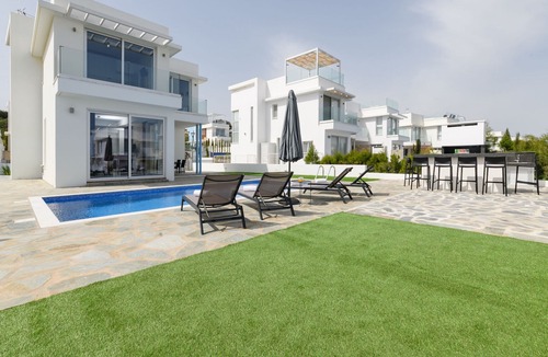 Protaras Villa | Mylos Lifestyle Seaview Villa #10 - Exquisite 2-bedroom for stylish holidays