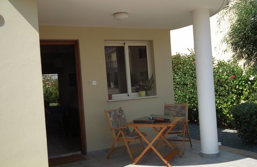 Pervolia Villa | Near the beach villa at Faros beach, communal pool