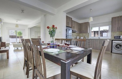 Ayia Napa Villa | Nissi Villa Gintare 4 Bedroom with Private Pool in Agia Napa