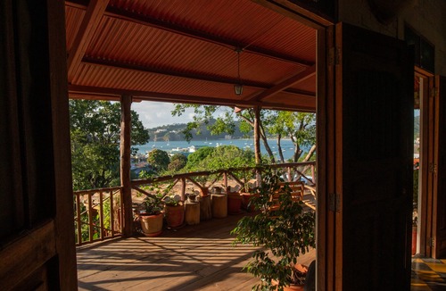 San Juan del Sur House | Ocean View 2 Bedroom, 2 Bath House: 50m2 Deck, hammocks; 300m to Center San Juan