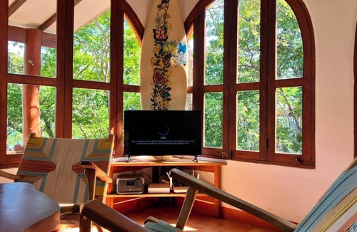 San Juan del Sur House | OCEANFRONT PARADISE IN ROMANTIC NATURE - BAY VIEW - POOL - DIRECT BEACH ACCESS