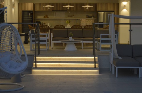 Kissonerga House | Olymp Luxury House - Beachfront House with Amazing Sea Views and a Private Pool.