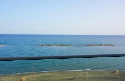 Agios Tychon Apartment | On The Beach Penthouse by TrulyCyprus