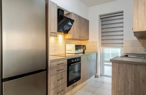 Agia Fyla Apartment | Panoramic Sea Views Private Terrace Hot Tub & Modern Comforts