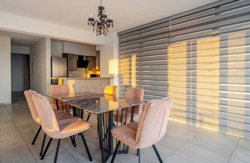 Agia Fyla Apartment | Panoramic Sea Views Private Terrace Hot Tub & Modern Comforts