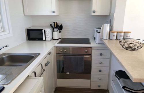 Chlorakas Apartment | Paphos: 2BR Apt | Amazing Sea Views | Pool | 15 Min Walk to Beach