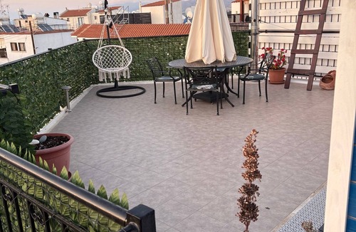 Prodromi Condo | Penthouse with Rooftop & Mountain View - Between Sea, Nature & Relaxation