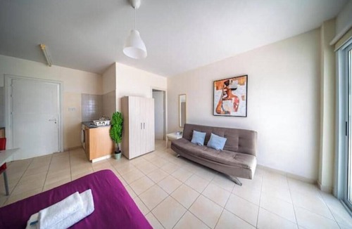 Peyia Town Apartment | Peyia Pearl 25 – Sea View Studio w/Large Veranda