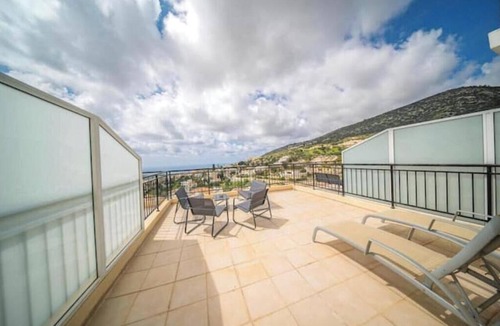 Peyia Town Apartment | Peyia Pearl 26 – Sea View Studio w/Large Veranda