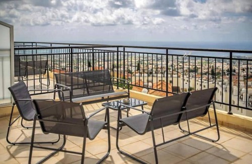 Peyia Town Apartment | Peyia Pearl 26 – Sea View Studio w/Large Veranda