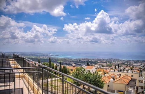 Peyia Town Apartment | Peyia Pearl 27 – Sea View Studio w/Large Veranda