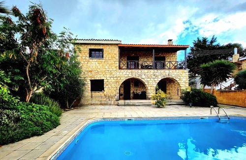 Agios Dimitrianos Villa | Premium Stone Villa with Private Pool and Breathtaking Views