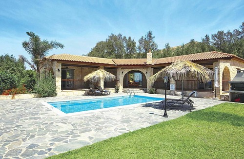 Pomos Villa | Pretty stone villa, wonderful veiws out to sea