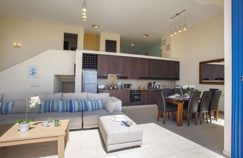 Protaras Villa | Protaras Fig Tree Bay Seafront Villa Infinite Aretousa