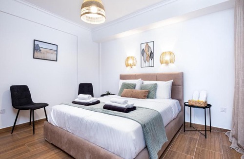 Larnaca City Centre Apartment | Quattro Beachfront Sea View Ap 206