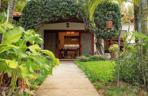 Tola House | Rancho Santana. Charming garden Casita V-14 surrounded by tropical gardens.