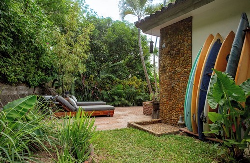 Tola House | Rancho Santana. Charming garden Casita V-14 surrounded by tropical gardens.