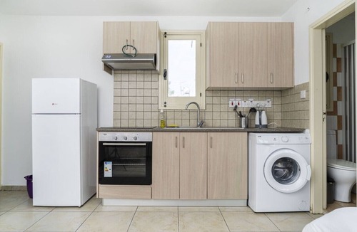 Nicosia Apartment | Renovated city center studio balcony/terrace view